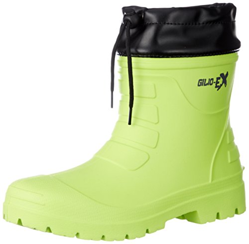 [ギリオ] エアーラバーブーツショート men’s 6435 ライム 25.5~26.0 cm