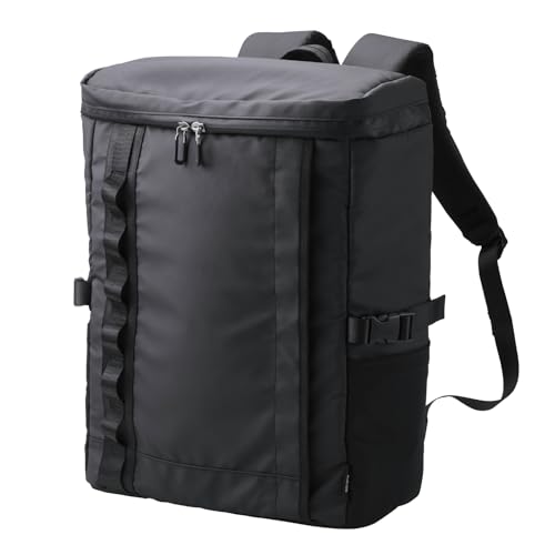 乐天商城 - エレコム バックパック リュックサック ボックスタイプ ~15.6インチ 撥水加工 大容量 30L ブラック BM-XBPBX01BK