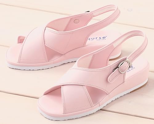 富士ゴムナース クロスサンダル 23.5cm ピンク 750