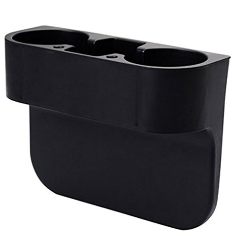 【XSAJU】 車載用 ドリンクホルダー 多機能 収納ボックス シートの隙間に挟むだけ(2.0)