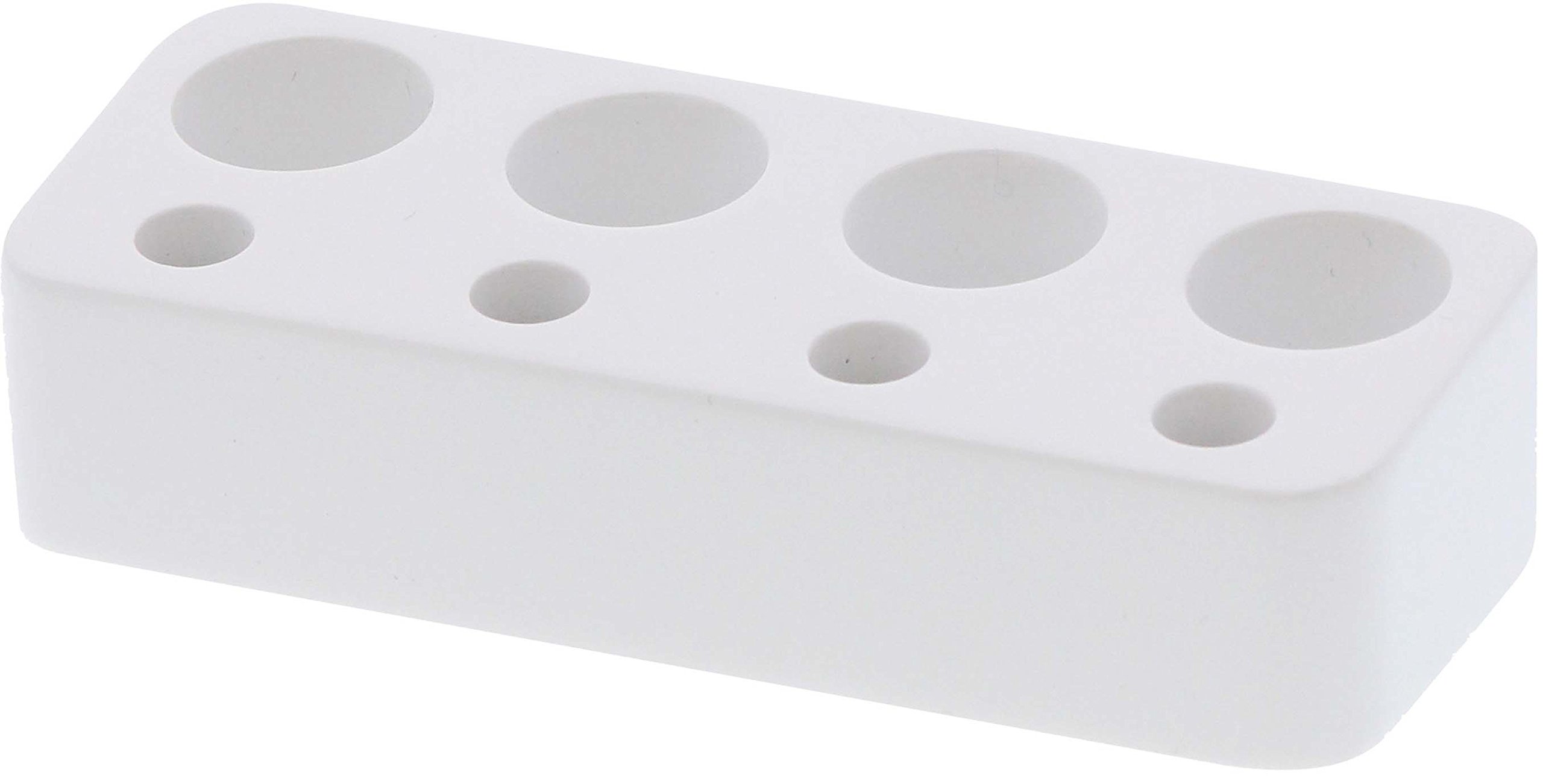 山崎実業(Yamazaki) 歯ブラシスタンド 歯ブラシ&歯間ブラシスタンド ミスト ホワイト 3394