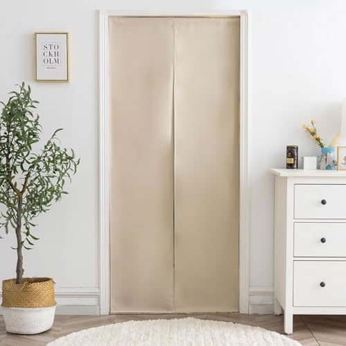 Other - SUGOI のれん おしゃれ 遮光 暖簾 170cm丈 幅72cm 目隠し 間仕切りカーテン 断熱保温 ロング 遮光 和風 北欧 厚手 無地 防寒 防音 玄関 キッチン リビング お店 飲食店 出入り口 洗面所 間仕切り