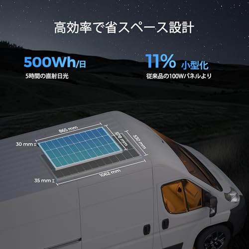 Renogy 100W 12V N�����Ψ�����顼�ѥͥ�:�ⲹ����(-40���90��)��16BB�ƥ��Υ�������25%�ι��Ѵ�Ψ��5.9kg��865x578x30mm�η����߷ס�IP65�ɿ好���顼�ѥͥ�ϡ����ե���åɴĶ����ⲹ���ꥢ��RV��