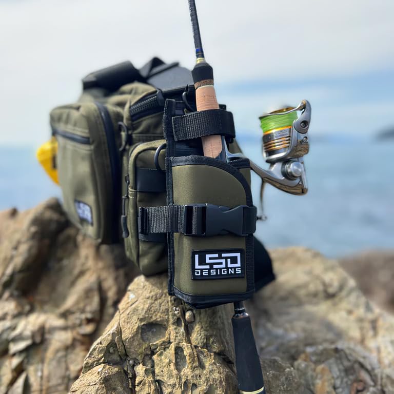 ラブソウルドリーム(Love Soul Dream) LSDロッドホルダー ワイドチューンド #コーデュラコヨーテブラウン (Cordura Coyote Brown) 2