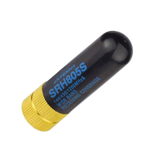Rfsupplier 144/430 / 1200MHz帯域小型ポータブルアンテナSMA-F仕様SRH805S無線ア...