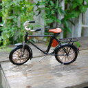 「ノスタルジックデコ バイシクル ブラック」 自転車 バイシクル 置物 ブラック 黒 オブジェ オーナメント