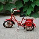 「ノスタルジックデコ バイシクル レッド」 自転車 バイシクル 置物 赤 レッド ミニチュア オーナメント
