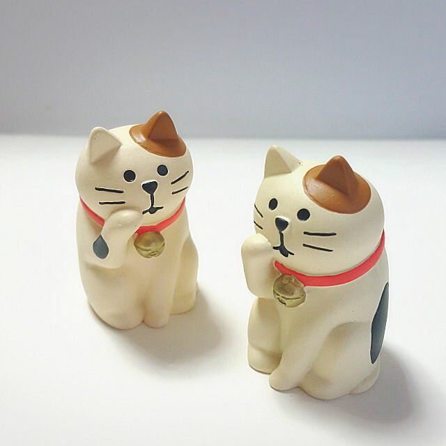 樂天商城 - 『コンコンブル 毛づくろい猫』ネコ　ねこ　猫　キャット　猫雑貨 concombre【コンパクト対応】