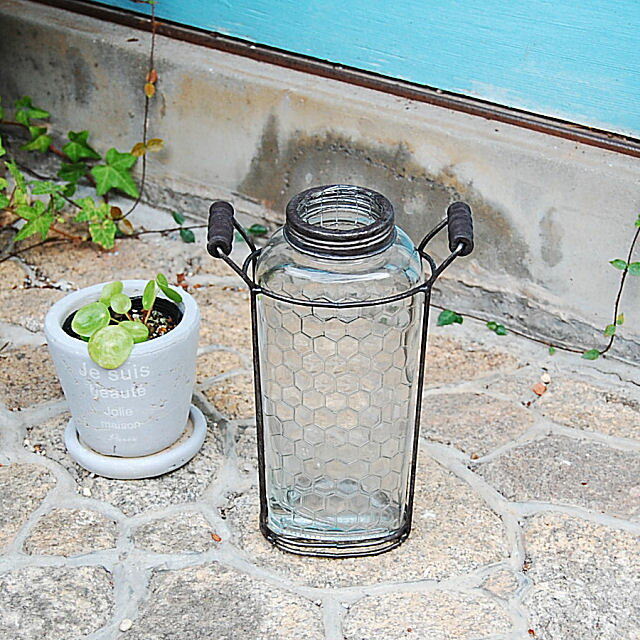 樂天商城 - IRON BOTTLE VASE L　　アイロン　ボトル　ベイスL　花瓶　フワラーベース