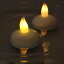 『FLOATING T-LIGHT CANDLE 3PCSセット』クリスマス LED キャンドル フローティングティーライト 3個セット 748円