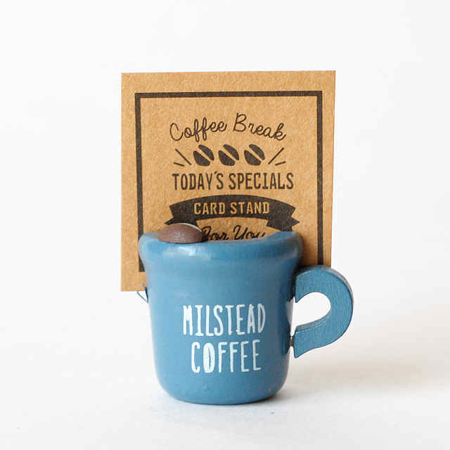 「ミルスタッドコーヒー カードスタンド MUG」MILSTEAD COFFEE カードスタンド...