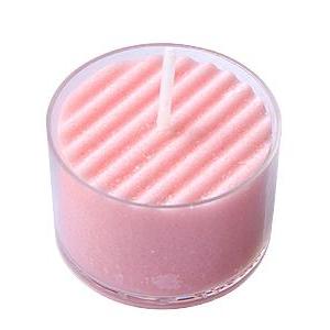 キャンドル 日本製のアロマキャンドル アロマムード ローズの香り・ピンク 12個セット ペガサスキャンドル