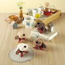 【12個セット】モコモコドッグハンカチタオル ハンカチ タオル gift ギフト ノベルティ 便利 おもしろ雑貨 バレンタインデー ビンゴ景品 バザー 入園 卒...