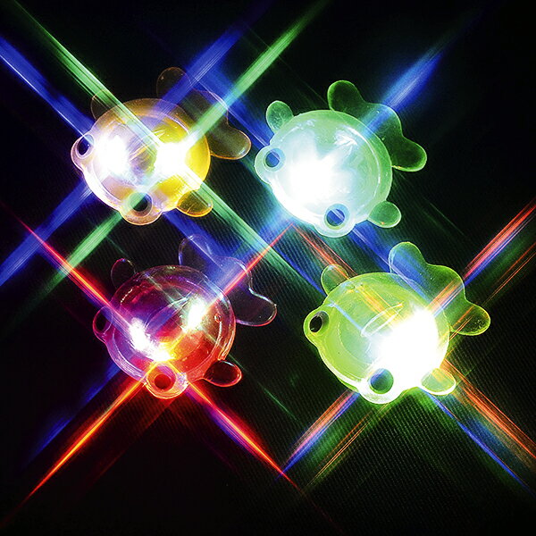 【48個セット】光る フラッシュきんぎょ ピカピカきんぎょ 光り物玩具 光り輝く 魚 さかな おもちゃ 玩具 かわいい ひかる ぴかぴか カラフル カラー 夏休み おもしろ雑貨 ザッカ ビンゴ景品 バザー