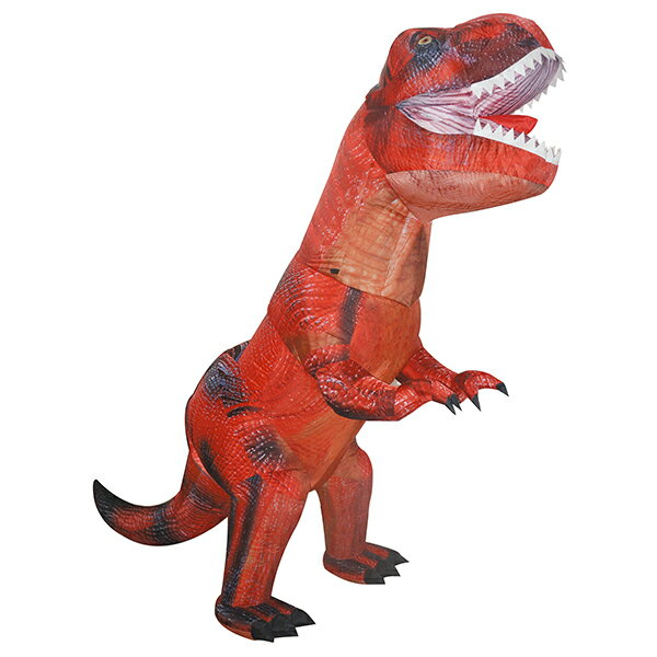 【恐竜 好き プレゼント】メガブロウ ティーレックス 恐竜 ティラノサウルス T-Rex 赤 レッド かっこいい 怖い 電動 膨らむ 恐竜 マニア イベント お祭り 縁日 おまつり 祭 夏祭り 夜店 露店 イベント会場 遊園地