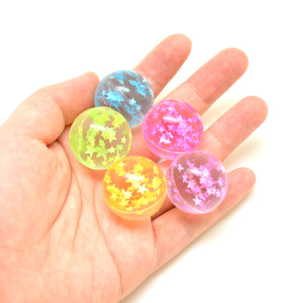 【スーパーボール 27mm】スーパーボール スターダストシャワー 27mm 100個入 子供...
