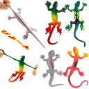 【24個セット】【くっつく ぷにぷに】ぷにぷにTPRトカゲ 景品玩具 おもちゃ 縁日景品 お祭り 縁日 祭り用品 くじ引き景品 人気 スクイーズ 業務用 屋台 ...