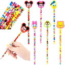 【25個セット】【キャラクター 鉛筆】ディズニーダイカット消しゴム付きえんぴつ 景品 おもちゃ えんぴつ 子ども会景品 プレゼント かわいい 雑貨 イベント く...