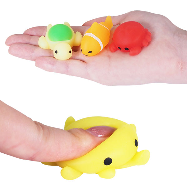 【60個セット】【にぎにぎ スクイーズ】ぷにぷにTPRすいぞくかん おもちゃ ぷにぷに のびる 海の生き物 飛び お祭り 縁日 くじ引き景品 人気 水族館 屋台 露店 出店 夏祭り 子ども会 プレゼント 景品 販促 雑貨 クリスマス ギフト zakkamarche-10014988 花火 クリスマスブーツzakkamarche サンプル画像3
