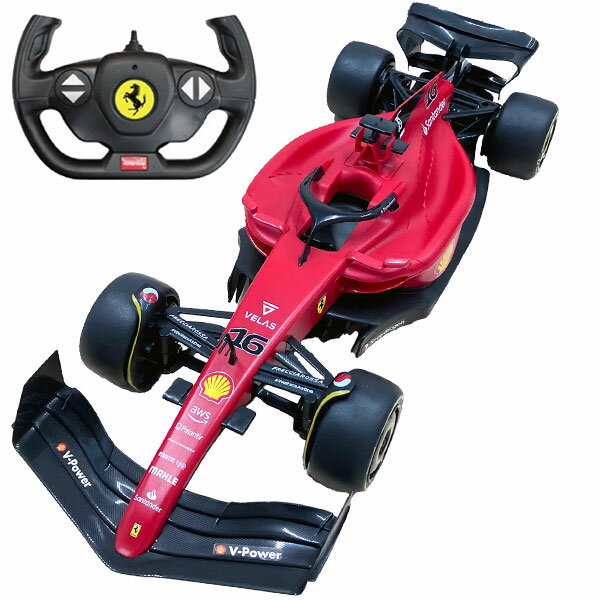 オンロードカー RC 1:12 フェラーリ F1 -75 ラジコン Ferrari ラジコンカー 車 くるま 自動車 スポーツカー クルマ 走る おもちゃ 完成品 男の子 大人 走行 誕生日 クリスマス プレゼント 入学祝い ご褒美 景品 輪投げ くじ引き 景品玩具