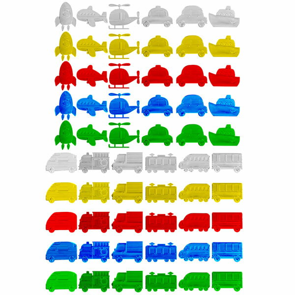 【60個セット】【ぷかぷか キラキラ】ぷかぷかキラキラカラフル乗り物シリーズ ぷかぷか スーパーボールすくい 人形すくい すくい用品 すくいどり すくい用 お祭り 景品 縁日 夏祭り 子供 おもちゃ 玩具 2