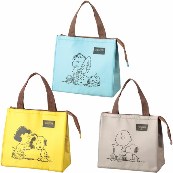 【6個セット】【スヌーピー ランチバッグ】スヌーピーメイトスクエア保冷温バッグ キャラクター お弁当袋 保冷 バッグ トートバッグ 保冷バッグ ギフト ノベルティ 便利 雑貨 入園 卒園 入学 卒業のサムネイル