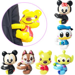 【12個セット】【ディズニー ビニール玩具】 ディズニー抱っこちゃんM おもちゃ ビニール 玩具 エアー 景品 おもちゃ イベント 子供会景品 雑貨 キャラクター 子ども 子供 キッズ 縁日 お祭り 景品