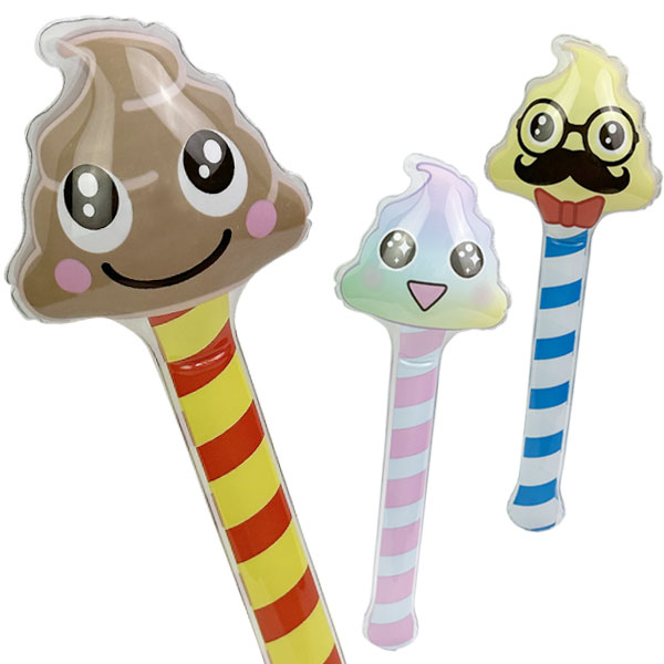 【12個セット】【ビニールおもちゃ うんち】うんちスティック 人気 エア玩具 ビニール玩具 ビニールおもちゃ 景品 人気 子供 子供会 縁日 お祭り 夏祭り 空気ビニール ビニール おもちゃ エア玩具 縁日 イベント景品 プレゼント【13時までの注文で当日発送】