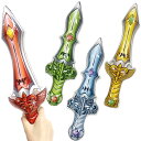 【12個セット】【ビニール玩具 ソード】勇者のエアーソード 約44cm かっこいい 剣 スティック くじ引き景品 お祭り 景品 ビニール ビニールおもちゃ プー...