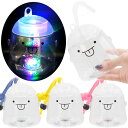 【6個セット】【光るボトル ドリンク】ピカピカ光る!おばけボトル 約400ml 雑貨 ドリンクボトル ドリンク容器 光物 おもちゃ 縁日用品 光るボトル ドリンク 光る 容器 ストラップ 子供会 子ども会 縁日 夏休み イベント 景品 夏祭り