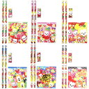 【25個セット】【文具セット フルーツ柄】ディズニーフルーツ4点文具セット 文房具 鉛筆 えんぴつ スイカ メロン 夏休み プレゼント 雑貨 景品玩具 景品 文...