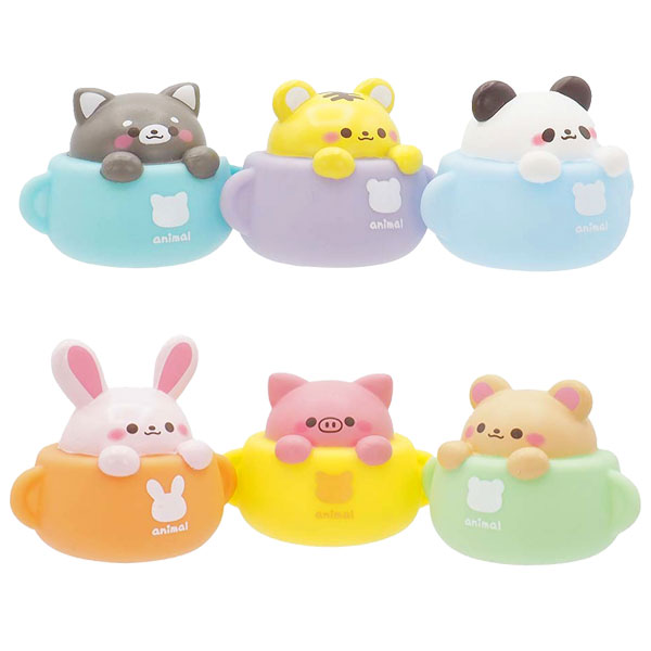 【25個セット】【お祭り すくい人形】ぷかぷかティーカップアニマル すくい用品 問...