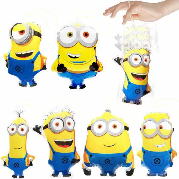 【24個セット】【ビニール ヨーヨーつり】ミニオンズエアーヨーヨー ミニオンズ ビニールヨーヨー パンチボール ビニールおもちゃ minions つり 景品 人気 子供 ヨーヨー キャラクター 雑貨 縁日用品 お祭り 問屋 景品玩具 おまけ