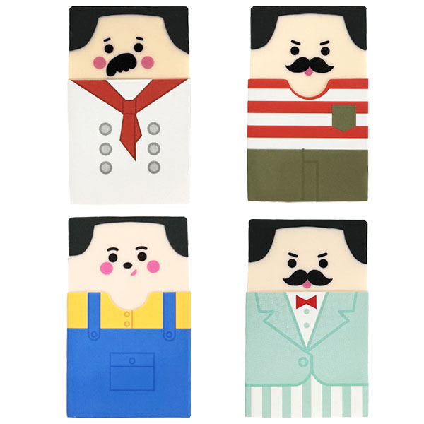 【24個セット】【かわいい 消しゴム】おじさん消しゴム ケシゴム 文具 参加賞 雑貨...