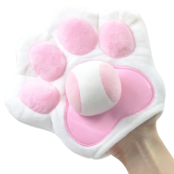 花火 クリスマスブーツzakkamarcheの【スポーツ キャッチボール】猫 ネコ ねこ ふわモコにくきゅうキャッチボール グローブ ボール セット インスタグラム インスタ映え パーティー イベント バザー ビンゴ 子ども会 プレゼント ギフト グッズ ノベルティ 誕生日 景品 販促 雑貨【13時までの注文で当日発送】｜アングル3
