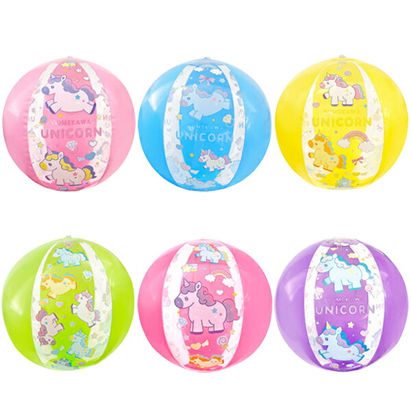 【12個セット】【ユニコーン パンチボール】ゆめかわユニコーン 約19cm ゴム紐付き...