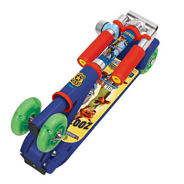 【キックボード 子供】イージースケーター Easy Skater ズートピア キャラクター 3歳 6歳 4輪 四輪 クリスマス Christmas Xmas プレゼント ギフト 誕生日 パーティー イベント ビンゴ バザー 子ども会 景品 グッズ ノベルティ 販促 雑貨【13時までの注文で当日発送】 3