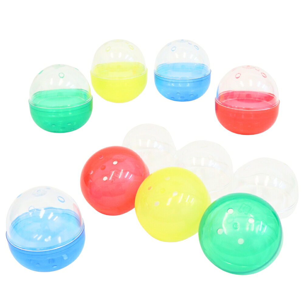 65mm空カプセル 4色100個セット ガチャガチャ おもちゃ 縁日 お祭り イベント 景品 子ども会 子供会 玩具 カプセル …