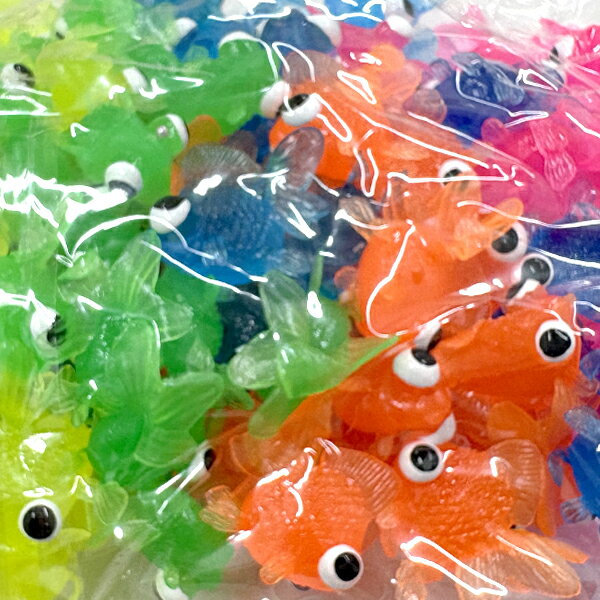 【縁日すくい 金魚】出目金魚すくい100個入り 景品 玩具 おもちゃ 縁日 お祭り で...