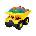 【ブロック 知育玩具】イエロー ペタペタブロック ダンプ S セット 積み木 パーティー イベント バザー ビンゴ 子ども会 プレゼント ギフト グッズ ノベルティ 誕生日 景品 販促 雑貨