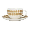 アラビア 24h トゥオキオ 69/40 ティーカップ&ソーサー 260ml ベージュ ARABIA arabia アラビア 北欧 コーヒー 紅茶 ティーカップ...