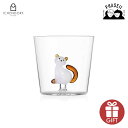 \P5倍:ワンダフルデー/ イッケンドルフミラノ 35209008 TABBY CAT タンブラー 350ml ホワイトキャット アンバーテイル ICHENDO...