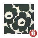 マリメッコ ペーパーナプキン 552662 ウニッコ クリーム/グリーン 33×33cm 20枚入り MARIMEKKO