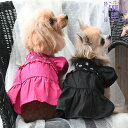 ANNA SUI アナ・スイ アナスイ バラ刺繍ティアードワンピース | ワンピース 犬服 ドッグウェア 24s