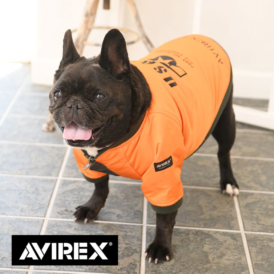 AVIREX MA－1ステンシル | 22a 犬服 リバ