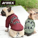 AVIREX アビレックス アヴィレックス MA−1ロゴ | 秋冬 アウター ジャケット 犬服 ドッグウェア 2023秋冬