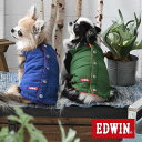 EDWIN リバーシブルベスト 犬服 アウター 背中開き 袖無し 22a 秋冬 SALE