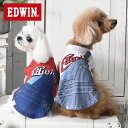 EDWIN オーバーオールプリントメッシュタンク | 23s タンクトップ 犬服 エドウイン エドウィン フェイクプリント フェイクデザイン SALE