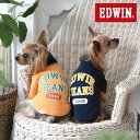 EDWIN カレッジロゴTシャツ 2023春夏 犬服 エドウイン エドウィン SALE