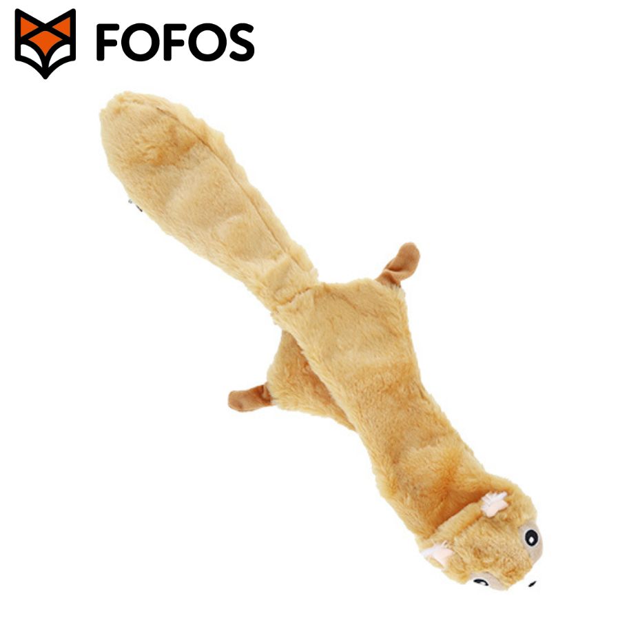 楽天雑貨ネットオンライン　楽天市場店ペット おもちゃ FOFOS フォフォス くたくた りす | ペットグッズ 犬用 犬のおもちゃ 犬グッズ